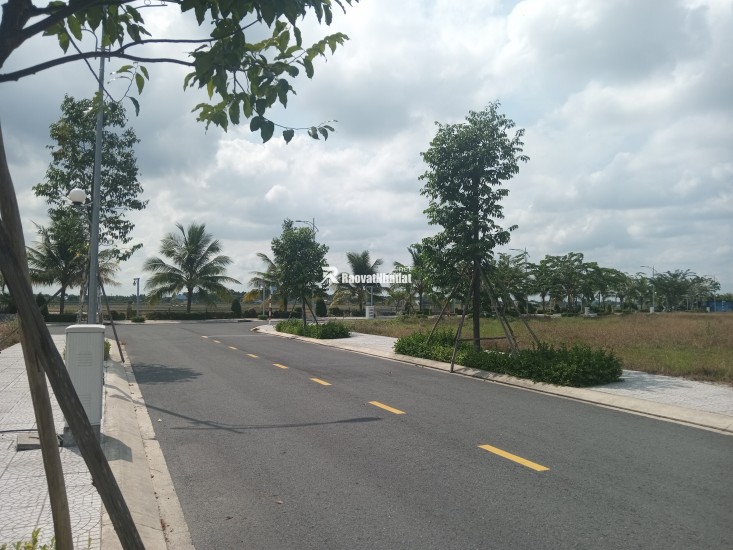 đất chính chủ - phía tây thành phố bình chánh - sổ hồng riêng