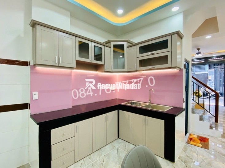 BÁN NHÀ HXH 4 TẦNG, 4PN, 4WC - QUANG TRUNG, GÒ VẤP - 5.7 TỶ - 33M2 - NHÀ MỚI ĐẸP - LIỀN KỀ TIỆN ÍCH