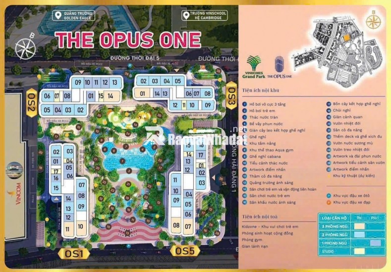 SỐNG SANG CHUẨN GIỚI THƯỢNG LƯU TẠI THE OPUS ONE – DEAL ĐẸP CHỈ TỪ 2,5 TỶ