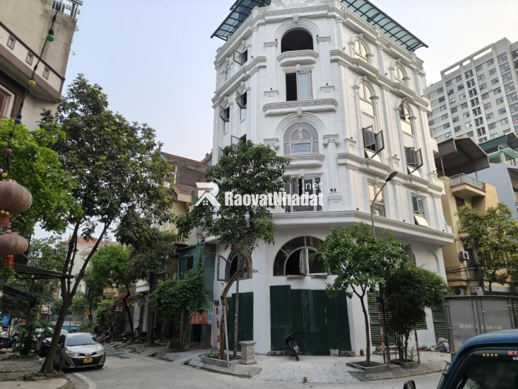 Căn góc - Khu phân lô Tái Định cư - mặt đường Tam Trinh. Nhà View Công Viên Mini, Hồ điều hòa. Giá 14,5 Tỷ
