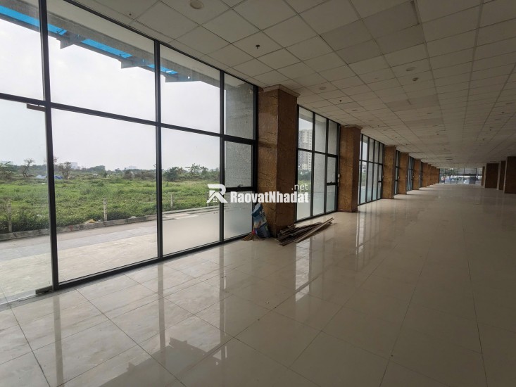 Cho thuê mặt bằng kinh doanh 1000m2 tầng 1 cụm chung cư văn phòng quốc hội đường Trịnh Văn Bô