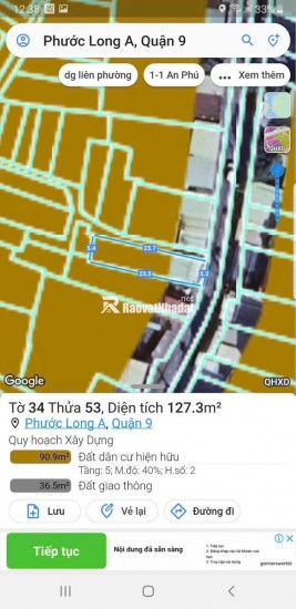 Ha giá Bán 2 căn nhà Mặt Tiền đường NAm Hoà, Phước Long A, Quận 9. Gần XLHN. cầu rạch chiếc. gametro 200m.
