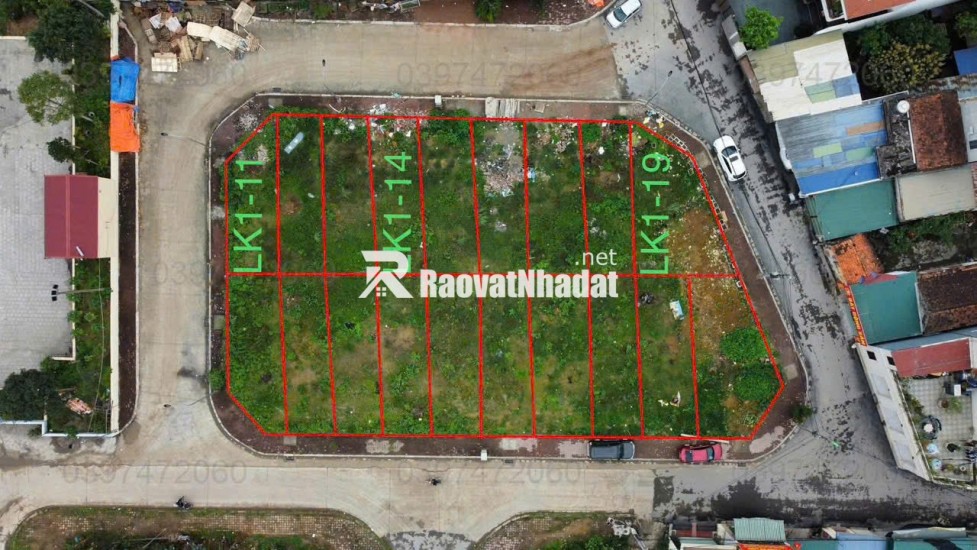 bán đất đấu giá chúc sơn chương mỹ 80m giá chúng thầu 86.496.000 đồng /m2