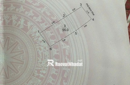 Bán Nhà Mặt Phố Minh Khai 55m 5 Tầng Vỉa Hè Đá Bóng Quy Hoạch Ổn Định