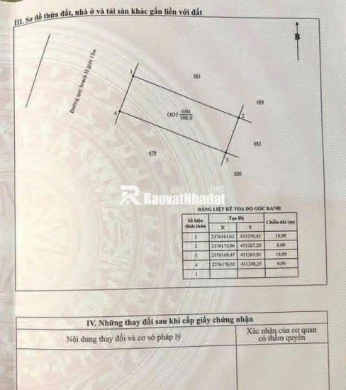 Gia cần tiền bán gấp mảnh đất
