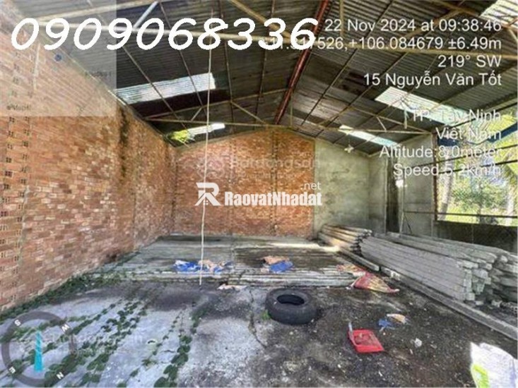 ĐẤT THỔ CƯ ĐƯỜNG NGUYỄN VĂN TỐT - PHƯỜNG 1 - TÂY NINH. GIÁ CỰC TỐT