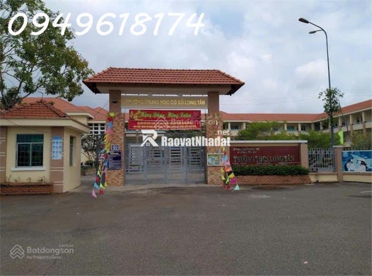 Đất mặt tiền Long Tân view mặt tiền đường lớn 12m, gần khu công nghiệp Đá Bạc, 300TR