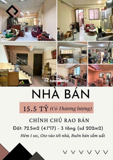 Cần bán nhà HXH đường Trần Phú, P.4, Q.5. Diện tích 4.5m x 17m, giá chỉ 15.5 tỷ