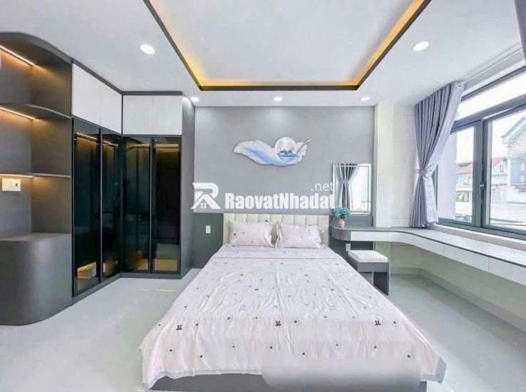NHÀ MƠI, HẺM THÔNG TIỆN KDBB - 3 TẦNG, NGUYỄN VĂN QUỲ Q7 - FULL thiết kế bên trong CAO CẤP, CHỈ 7,47  TỶ