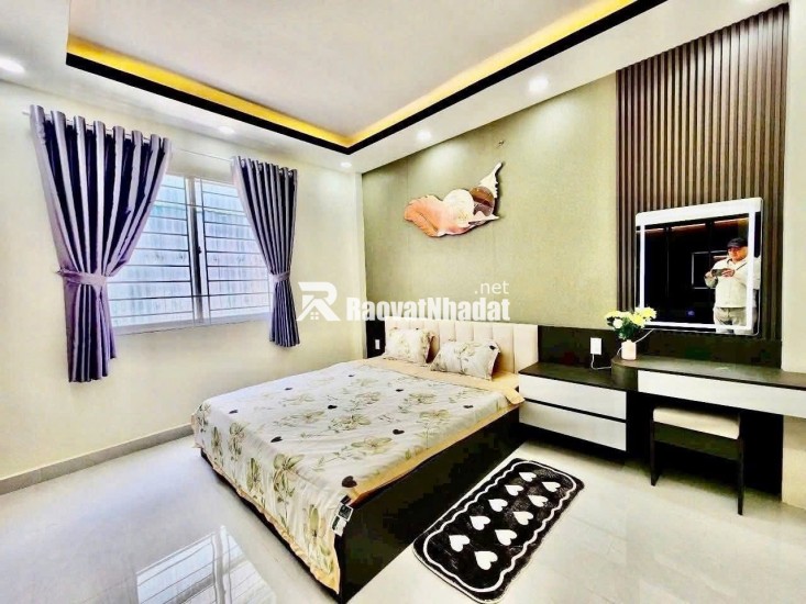 NHÀ MƠI, HẺM THÔNG TIỆN KDBB - 3 TẦNG, NGUYỄN VĂN QUỲ Q7 - FULL thiết kế bên trong CAO CẤP, CHỈ 7,47  TỶ