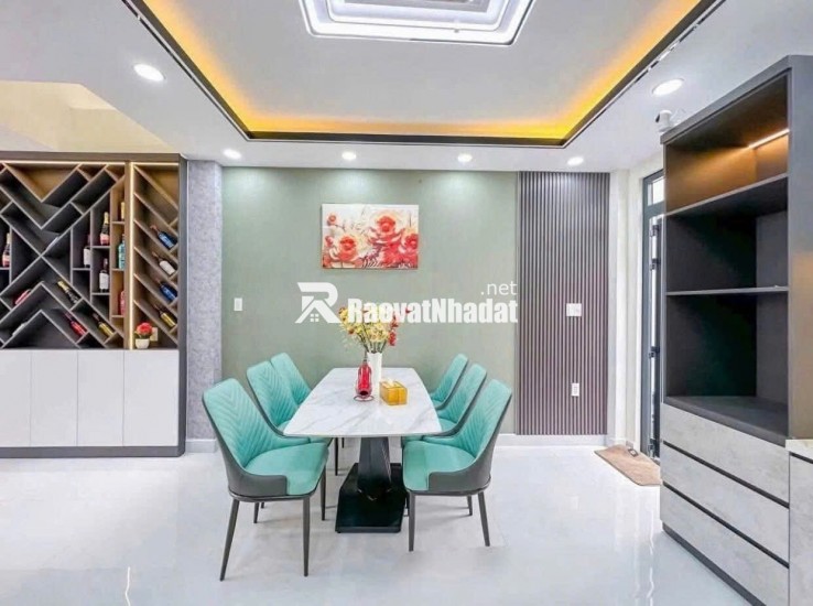 NHÀ MƠI, HẺM THÔNG TIỆN KDBB - 3 TẦNG, NGUYỄN VĂN QUỲ Q7 - FULL thiết kế bên trong CAO CẤP, CHỈ 7,47  TỶ