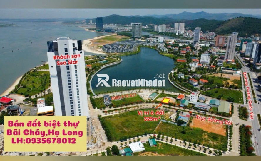 BÁN Ô ĐẤT BIỆT THỰ TẠI KHU ĐÔ THỊ MỚI CÁI DĂM, HẠ LONG