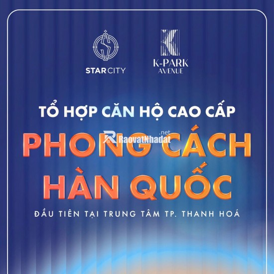 Tổ Hợp Căn Hộ Cao Cấp Phong Cách Hàn Quốc Đầu Tiên Tại Trung Tâm TP Thanh Hoá