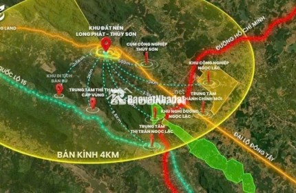 BÁN ĐẤT NỀN LONG PHÁT THUÝ SƠN - SẴN SỔ ĐỎ - SANG TÊN NGAY - GIÁ CHI 99TR/LO