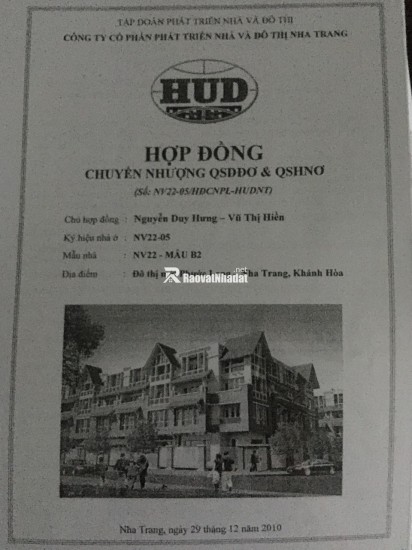  CƠ HỘI ĐẦU TƯ CỰC TỐT TẠI KĐT PHƯỚC LONG – TRUNG TÂM NHA TRANG 
