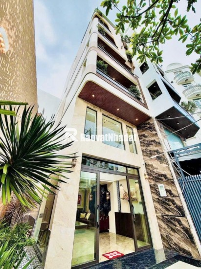 Bán nhà mặt tiền đẹp Gò Vấp 7x17m thang máy full nội thất cao cấp ở lâu dài, Toà nhà đẹp tiện làm CHDV