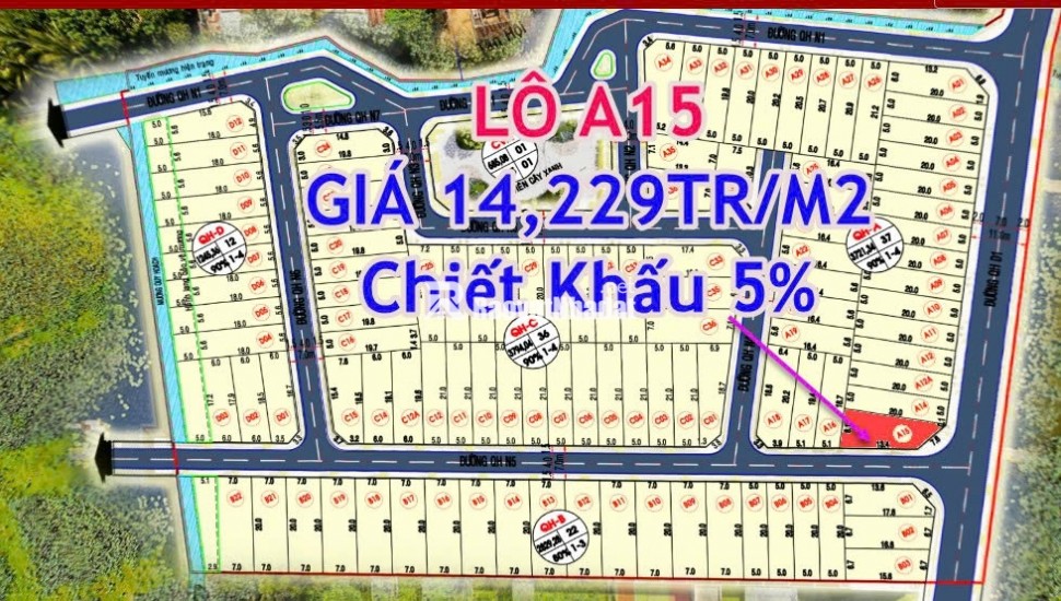  LÔ GÓC A15: VỊ TRÍ VÀNG – GIÁ CHỈ HƠN 2 TỶ – HƯỚNG ĐÔNG MÁT MẺ!