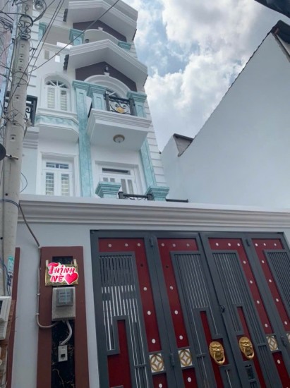 LÊ VĂN QUỚI - BÌNH TRỊ ĐÔNG - BÌNH TÂN - 80M2 (4x20) NHÀ XÂY MỚI 4 TẦNG - HẺM ÔTÔ VÀO NHÀ - NGAY CHỢ KD MUA BÁN SẦM UẤT - CHỈ 6,6 TỶ CÒN TL