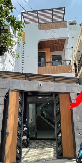 BÁN NHÀ TRỊNH ĐÌNH TRỌNG - GIÁP QUẬN 11 - 100M2 (4.2X22) NỞ HẬU 4.8M - HẺM ÔTÔ ĐƯỜNG NHỰA 6M THÔNG - 3 TẦNG MỚI ĐẸP - GIÁ 10 TỶ 6 TL