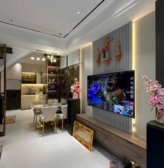 NHÀ GÒ DẦU - TÂN QUÝ - TÂN PHÚ - 40M2 (4,1x10) 2 TẦNG - FULL NỘI THẤT CAO CẤP - HẺM 8M THÔNG - GẦN AEON MALL - CHỈ 6,5 TỶ CÒN TL