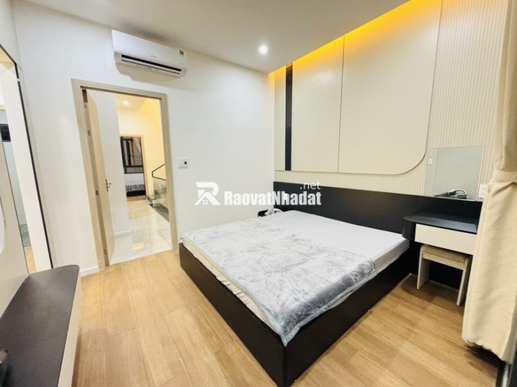 ► Nhà Mai Lão Bạng, gần Bạch Đằng, 108m2, ngang 5.5m, 3 mê mới tinh, Hiện Đại, Nội Thất Ngoại, 6.37 tỷ