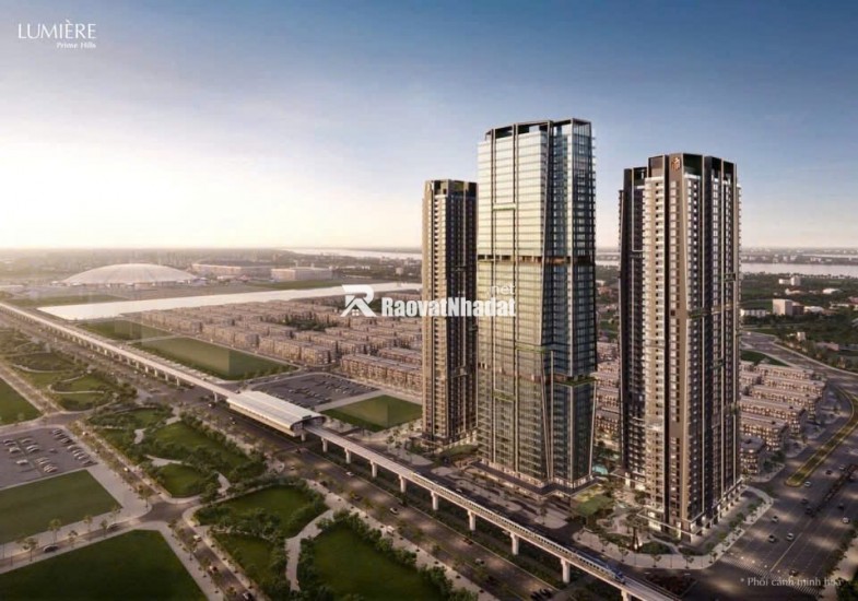 Lumiere Prime Hills - Tòa Căn Hộ 6 Sao Đẳng Cấp Nhất Vinhomes Cổ Loa. Cạnh Ngay Ga Metro (sau này)