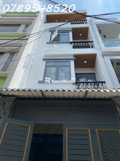 BÁN NHÀ 4 TẦNG MỚI – HẺM XE HƠI THÔNG – GẦN LÊ VĂN QUỚI – GIÁ HƠN 6 TỶ