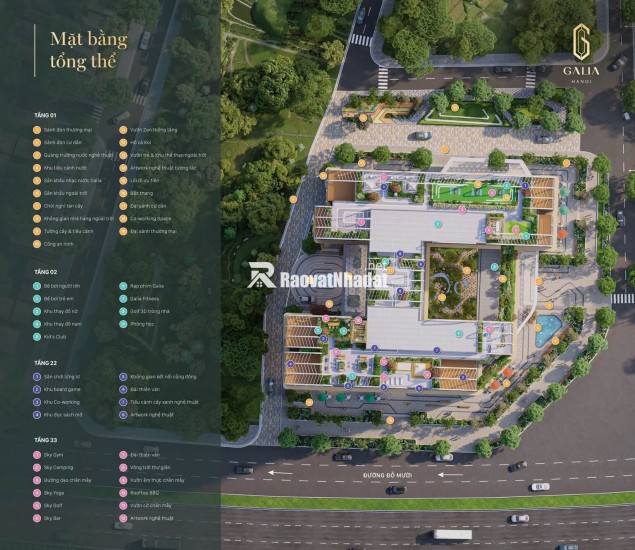 Galia Hà Nội - Phường Yên Sở, quận Hoàng Mai, TP. Hà Nội