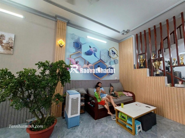 PHAN VĂN TRỊ, P5, GÒ VẤP, ĐỐI DIỆN EMART, 62M2, HẺM XE HƠI, 4 TẦNG, 7.8 TỶ