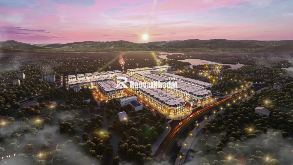 Sở hữu ngay Shophouse CentreVille Lương Sơn – Giá từ 2x triệu/m², sổ đỏ lâu dài.