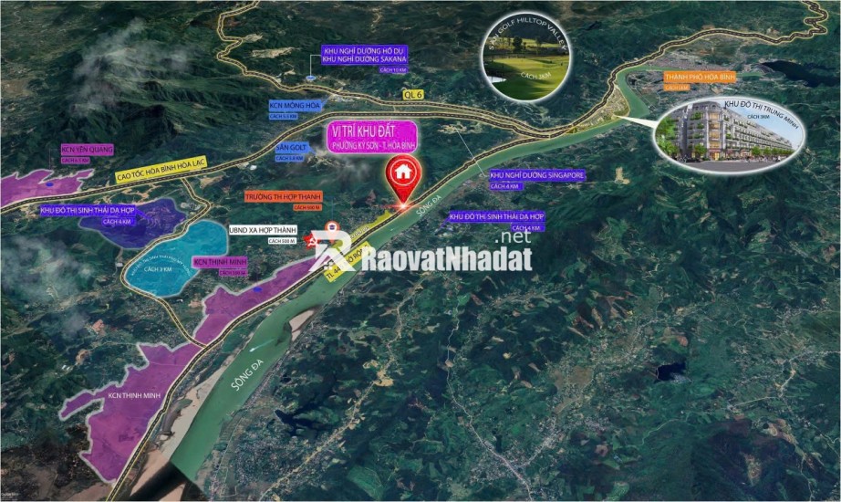  ĐẦU TƯ ĐẤT NỀN 2 MẶT TIỀN– VIEW SÔNG ĐÀ CỰC ĐỈNH! GIÁ CHỈ 6XXTR/LÔ