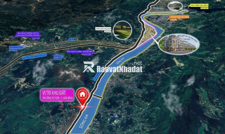  ĐẦU TƯ ĐẤT NỀN 2 MẶT TIỀN– VIEW SÔNG ĐÀ CỰC ĐỈNH! GIÁ CHỈ 6XXTR/LÔ
