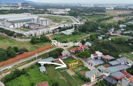 Bán đất Phú Cát, Quốc Oai 107m² – Gần Nhà máy in tiền – Giá chỉ từ 4x triệu/m²!