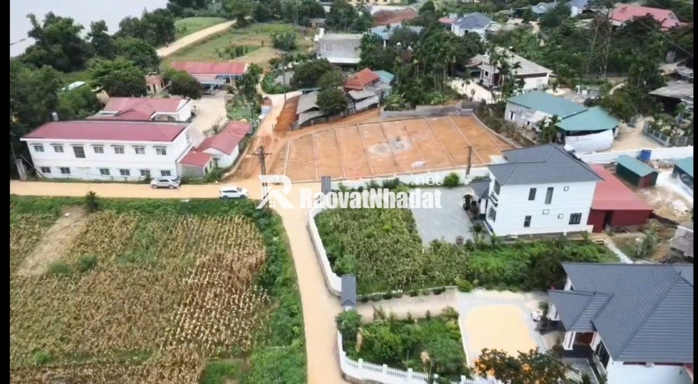 Đầu tư đất nền 2 mặt tiền view sông Đà cực đỉnh! Giá chỉ 6xxtr/lô