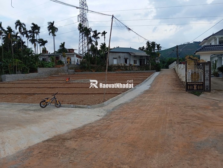 Đầu tư đất nền 2 mặt tiền view sông Đà cực đỉnh! Giá chỉ 6xxtr/lô