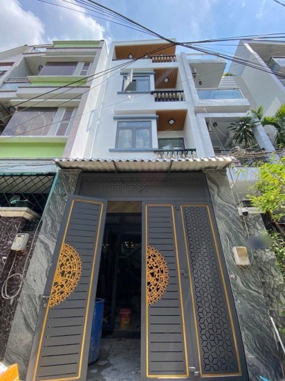 ĐẤT MỚI - BÌNH TRỊ ĐÔNG - GIÁP TÂN PHÚ - HẺM ÔTÔ THÔNG - SÁT MẶT TIỀN - 58M2 - 4 TẦNG - SỔ ĐẸP VUÔNG VỨC HOÀN CÔNG ĐỦ - CHỈ HƠN 6 TỶ CÒN TL