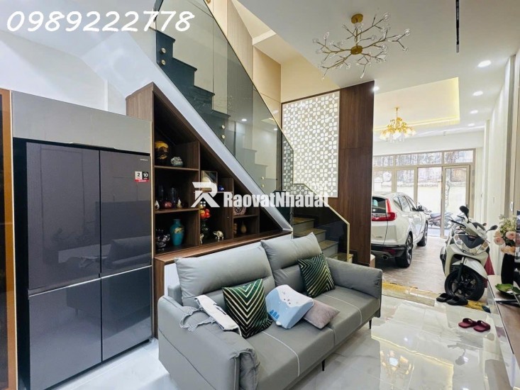 MẶT TIỀN KINH DOANH TÂN ĐỊNH QUẬN 1 - 63M (4x15) - NHÀ MỚI 3 TẦNG - 3PN  FULL  NỘI THẤT LUXURY