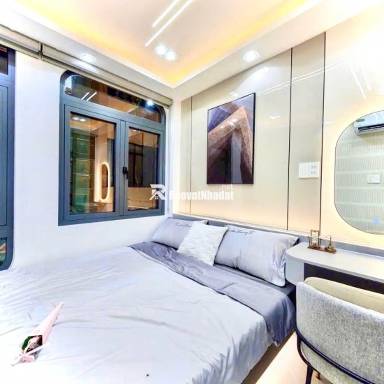 Nhà Quận 3- hẻm xe tải Nguyễn Thiện Thuật- Ngang hơn 3m- 4 tầng Full nội thất: 5 tỷ hơn. 0933910039