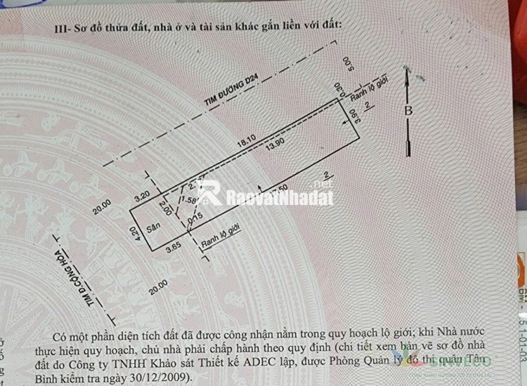 Bán Nhà Mặt Tiền 622 Cộng Hòa , P13, Q.Tân Bình