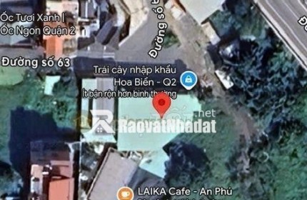 Bán Nhà Mặt Tiền 84-78 An Phú. Q2