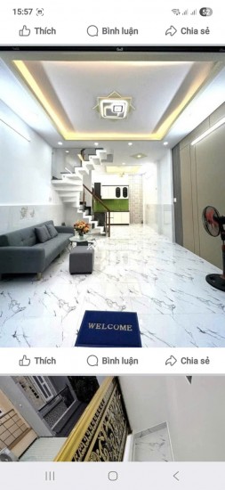 Siêu Phẩm Chưa 3Đồng Mới Ở Ngay HXH Trệt+Lầu 2PN Gần Tân Phú