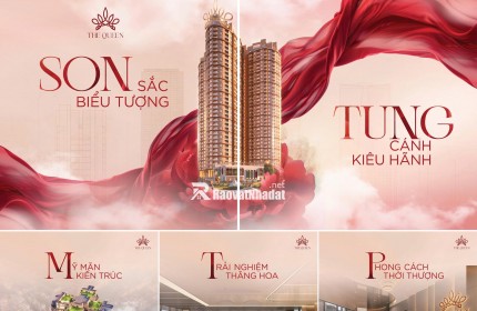   Nghe nói content như thế này thì sẽ SOLD OUT hết bảng hàng THE QUEEN KHÔNG HỀ SỢ FLOP NHƯNG VẪN GHI TÊN #SONTUNGMTP VÌ QUÁ HOT! THE QUEEN - Tổ hợp căn hộ chung cư cao cấp dẫn