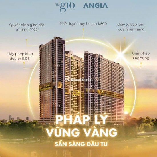 Bán lỗ căn Studio đẹp nhất dự án The Gió Riverside so với giá chủ đầu tư công bố