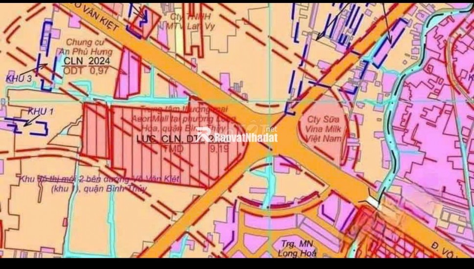 NHÀ PHỐ BÌNH THUỶ,CẦN THƠ – 10x60m(600m2) – 1 trệt 1 lầu – khu vực trung tâm – Giá bán 35 tỷ ( có thương lượng )