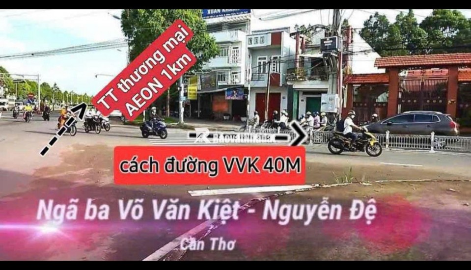 NHÀ PHỐ BÌNH THUỶ,CẦN THƠ – 10x60m(600m2) – 1 trệt 1 lầu – khu vực trung tâm – Giá bán 35 tỷ ( có thương lượng )