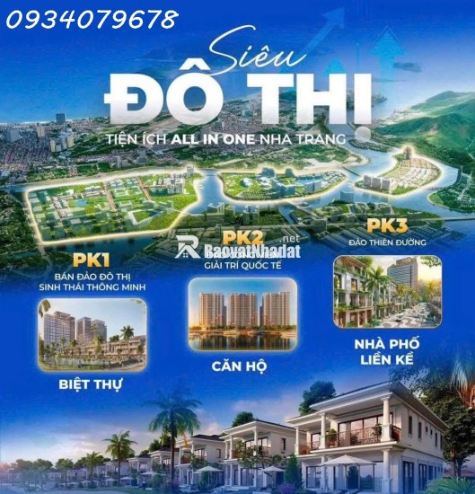 BÁN NHÀ LIỀN KỀ KHU ĐÔ THỊ HỖN HỢP SUNGROUP KHÁNH HÒA