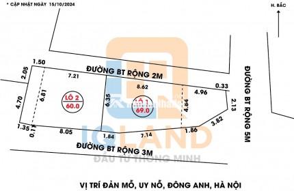 BÁN ĐẤT ĐẢN MỖ , THOÁNG, VỊ TRÍ ĐẸP GẦN UBND TRƯỜNG HỌC, THÍCH HỢP Ở, ĐẦU TƯ, XÂY NHÀ