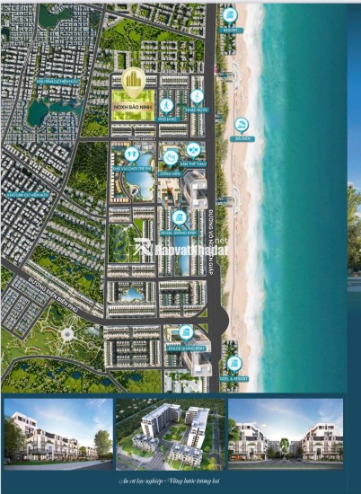 NOXH mặt biển Quảng Bình -  CHỉ từ 18,2tr/m² - Trung tâm Đồng Hới, giao thông thuận lợi