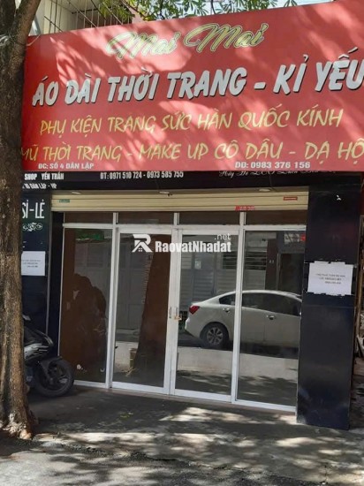  CHO THUÊ NHÀ MẶT ĐƯỜNG – 16 DÂN LẬP - LÊ CHÂN, HẢI PHÒNG