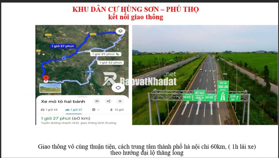 Đất nền Xã Hùng Sơn, Kim Bôi, diện tích 75,1m2 ( 360 triệu )